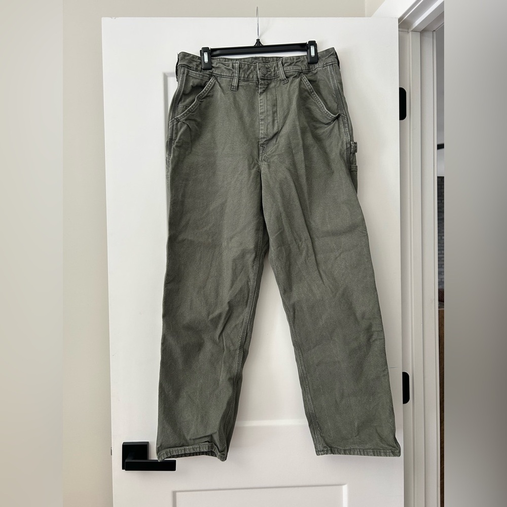 American Eagle Outfitters Men's Olive Cargo Pants